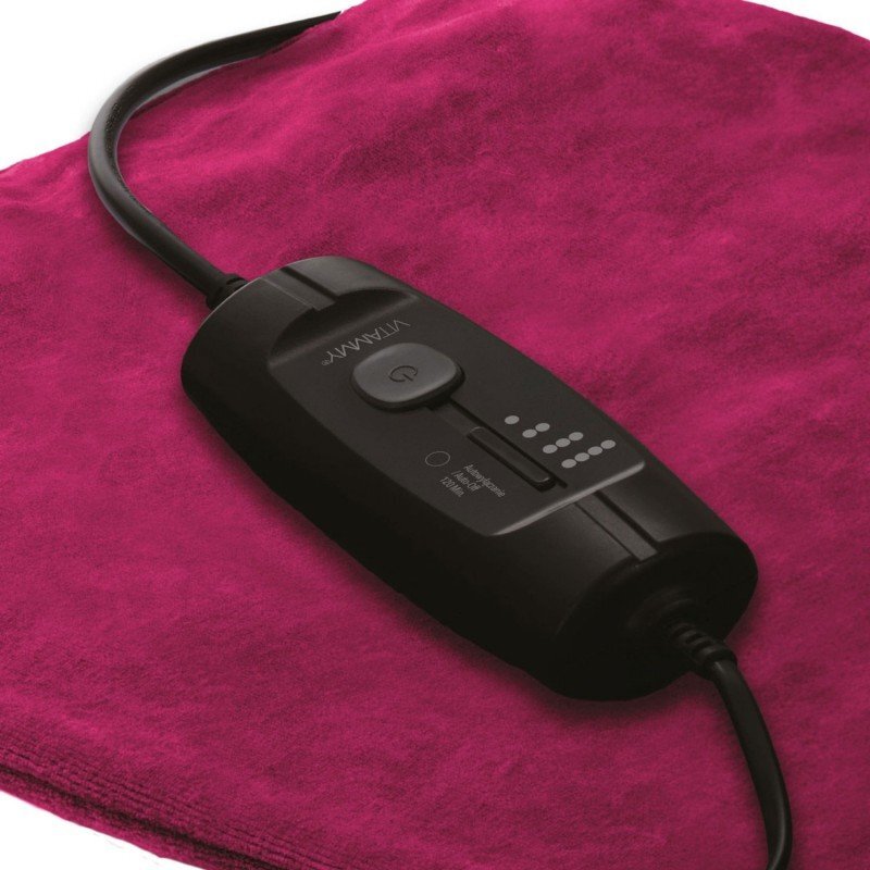 VITAMMY Perna cu incalzire electrica Heat JY6500 Ruby pentru spate si gat rosu rubiniu