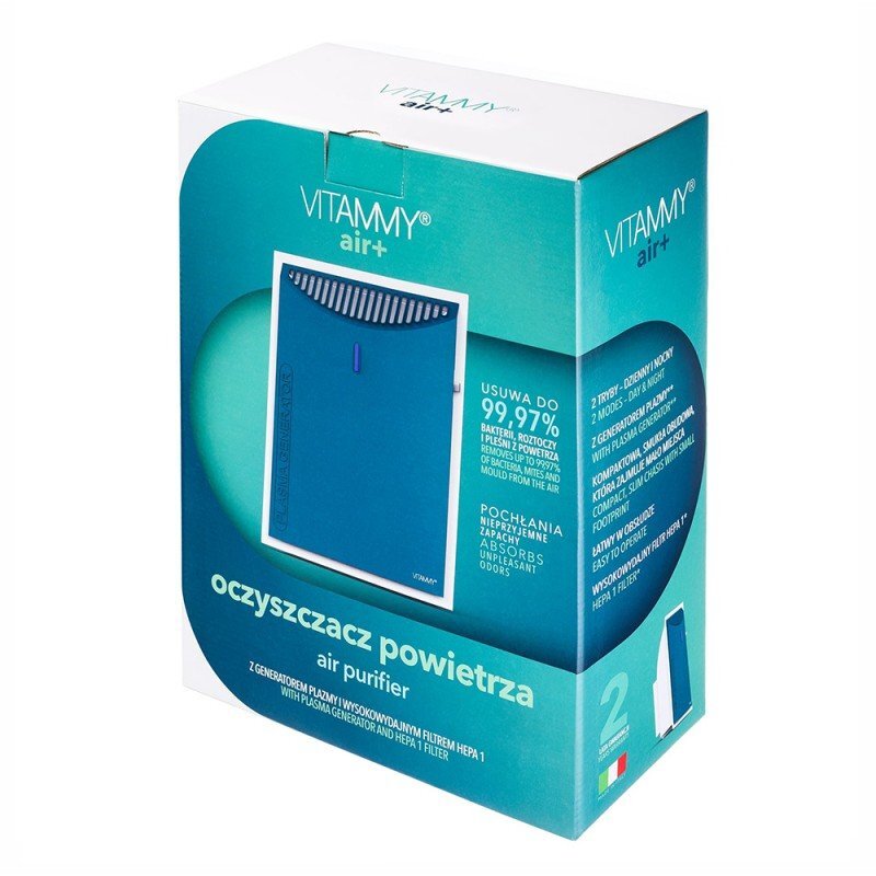 VITAMMY Purificator de aer cu generator de plasma Air + PA600 filtru Hepa 1