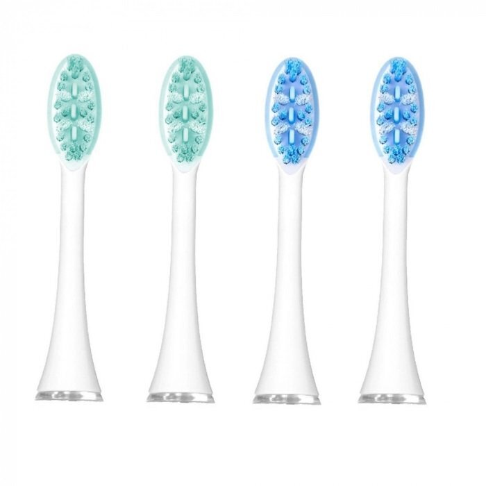 VITAMMY Set 4 rezerve pentru periute de dinti Pearl + Aurum Rose si Platinum