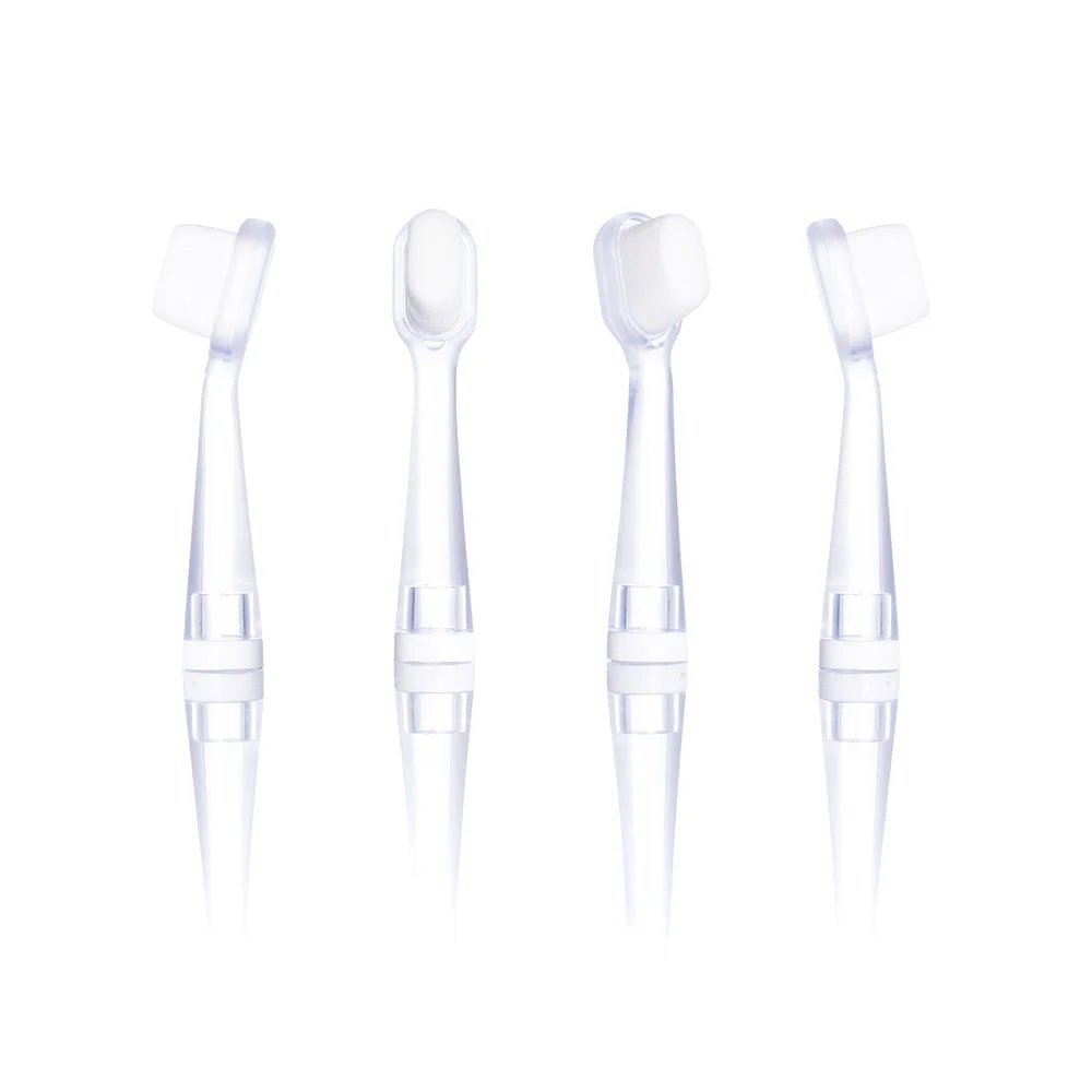VITAMMY Set 4 rezerve periuta de dinti Bunny fibre nano alb