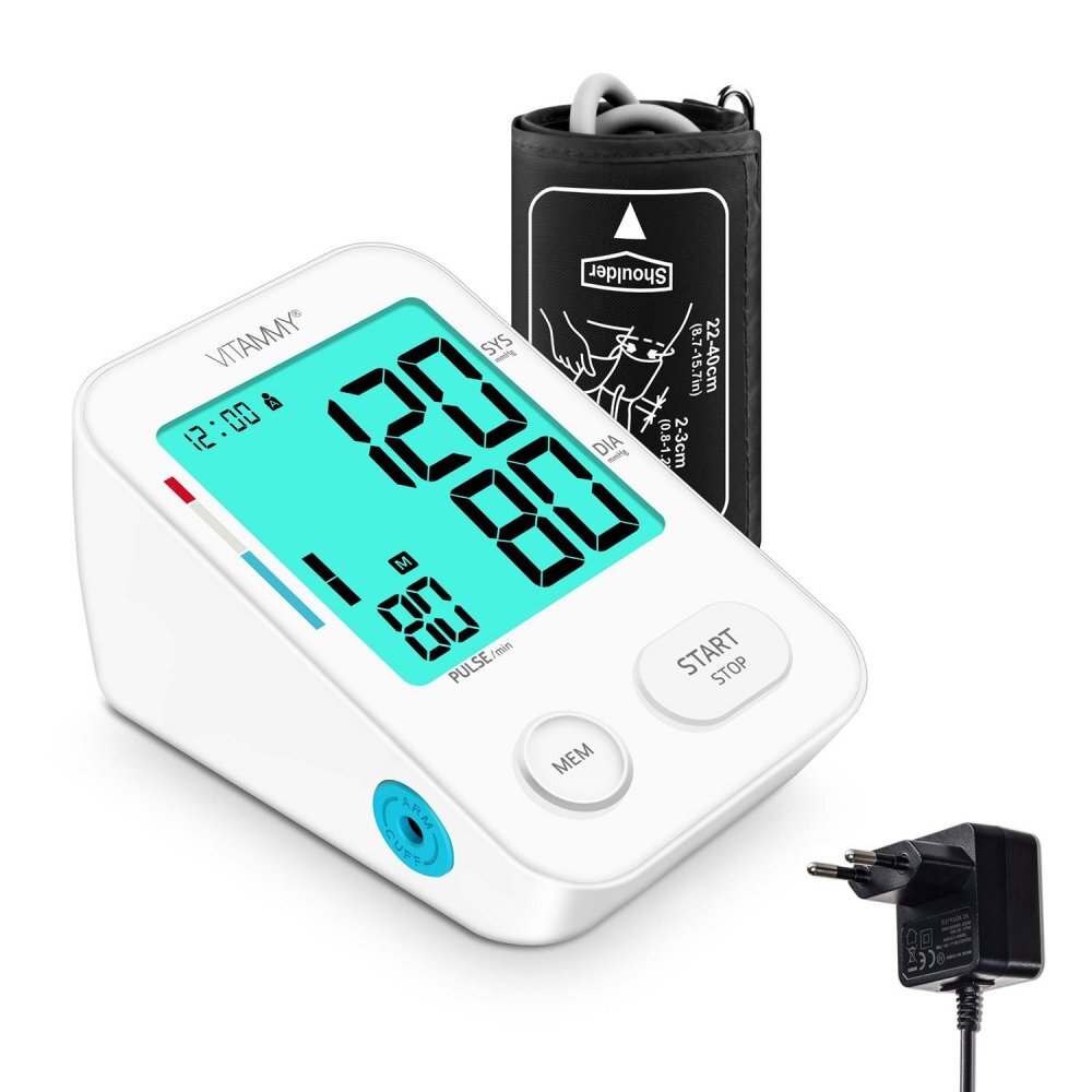 VITAMMY Tensiometru electronic de brat Next 8+ mufa Usb detectare aritmie memorare 2