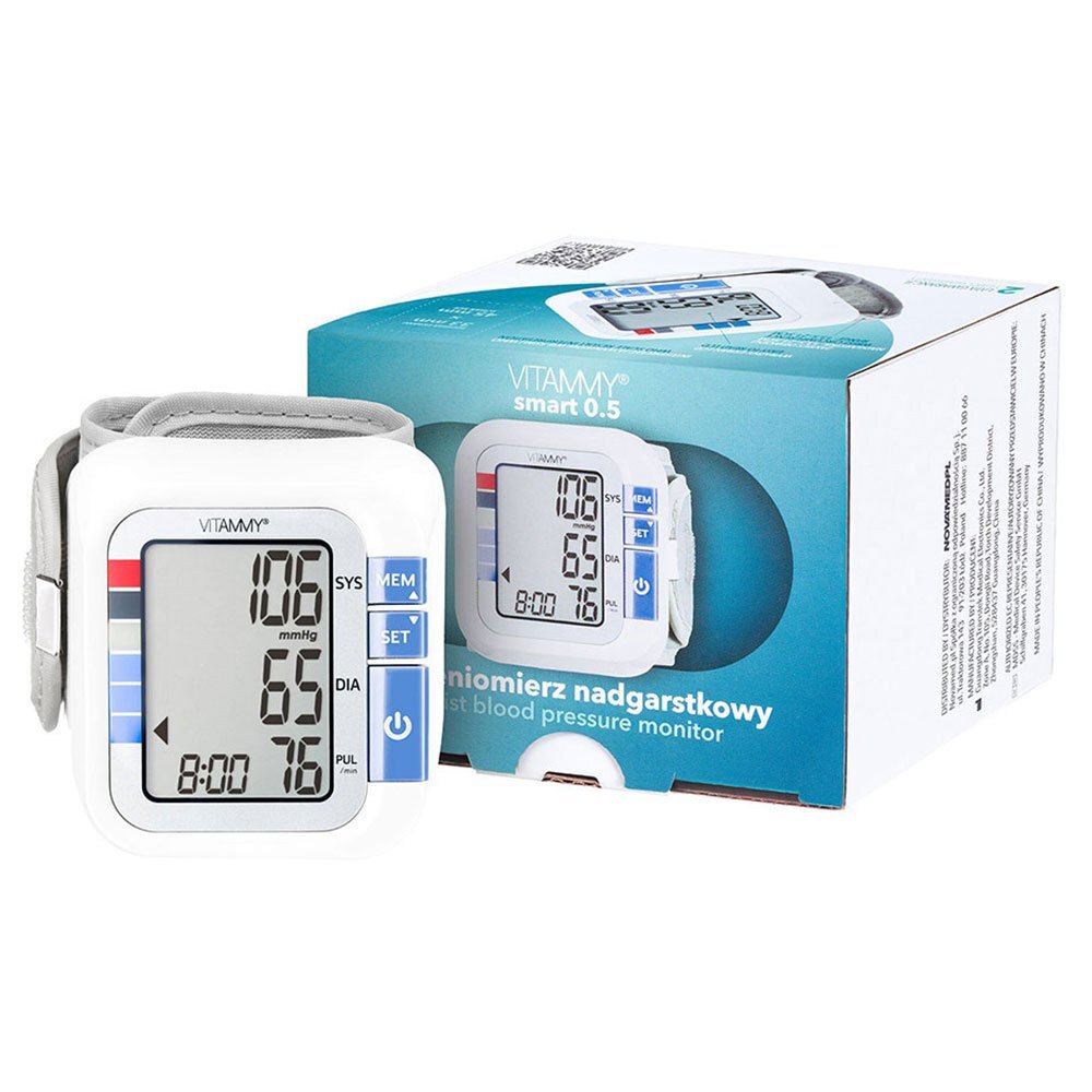 VITAMMY Tensiometru electronic de incheietura Smart 0.5 manseta 13.5 - 21.5 cm lb
