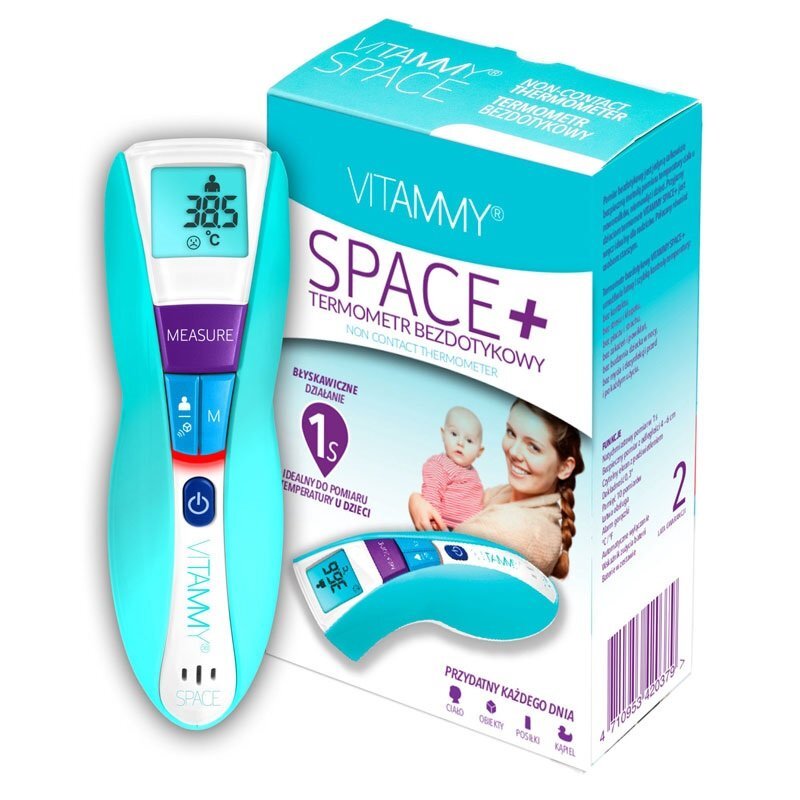 VITAMMY Termometru digital fara contact Space tehnologie infrarosu pentru copii si adulti