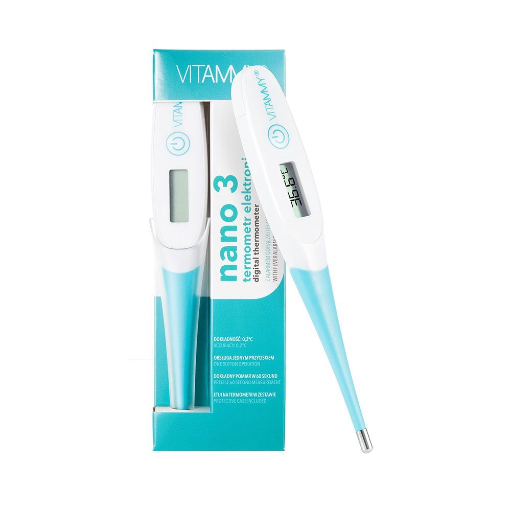 VITAMMY Termometru electronic tip stilou cu varf flexibil Nano 3