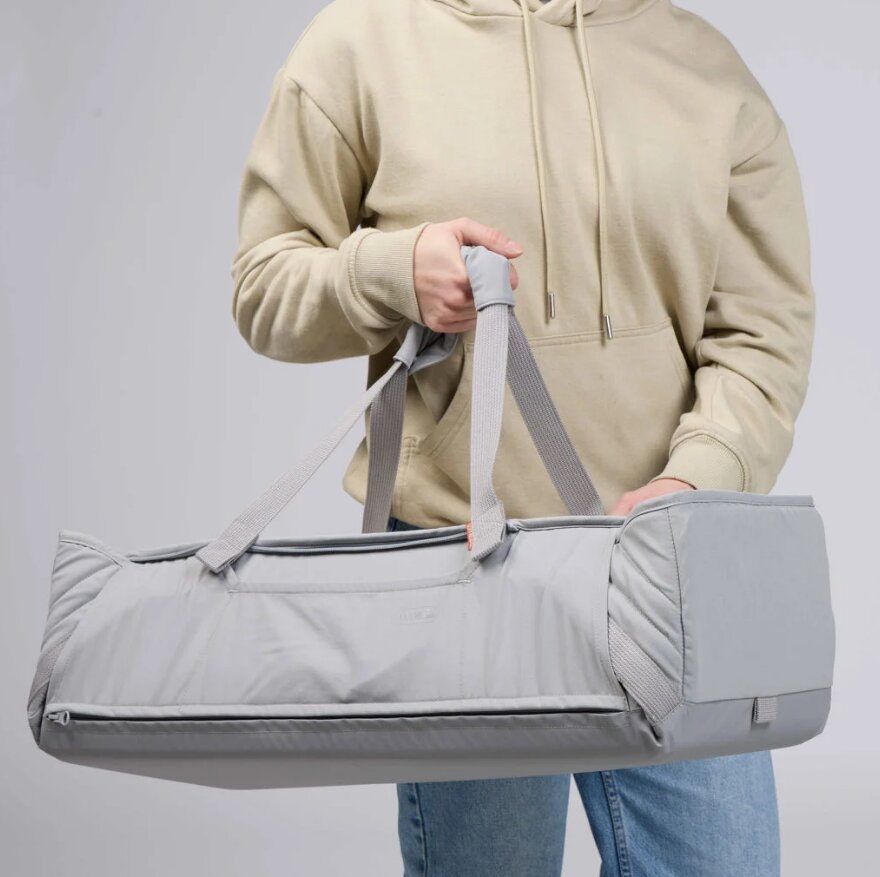 Voksi Patut pentru transport Carry Me Gri