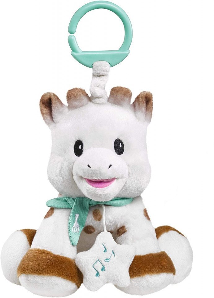 Vulli Jucarie muzicala de plus Girafa Sophie 20 cm