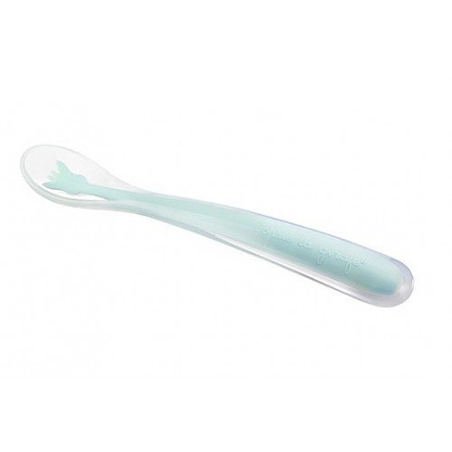 Vulli Set 2 lingurite din silicon Girafa Sophie