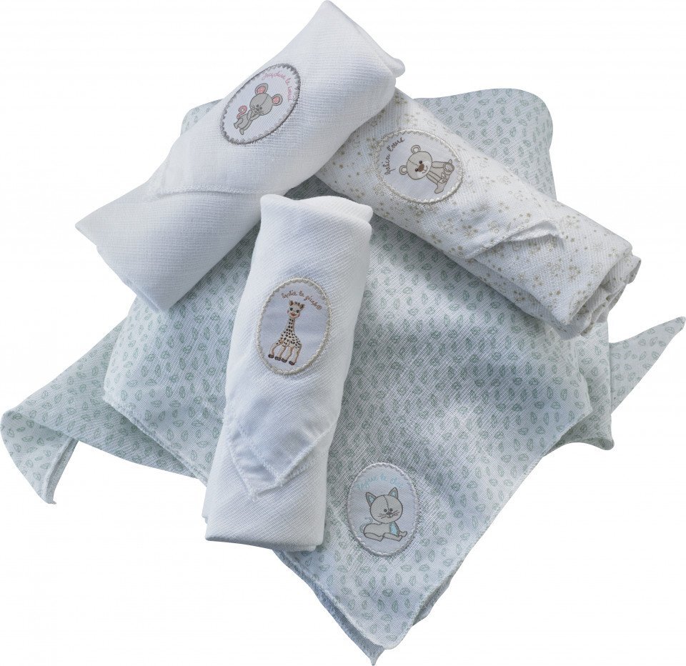 Vulli Set 4 scutece din bumbac 70x70 cm