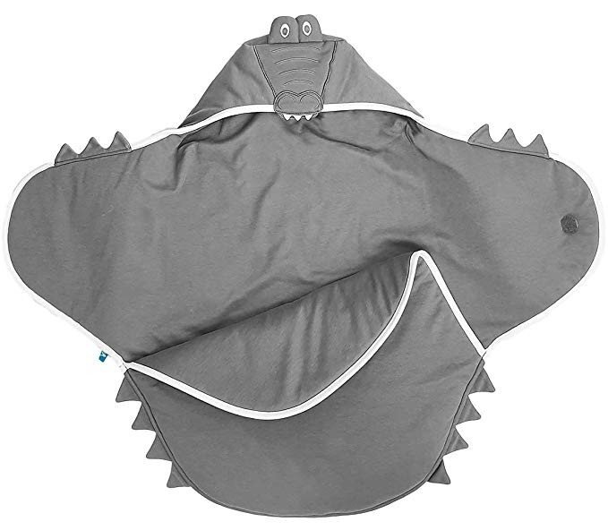 Wallaboo Paturica coco fun crocodile grey
