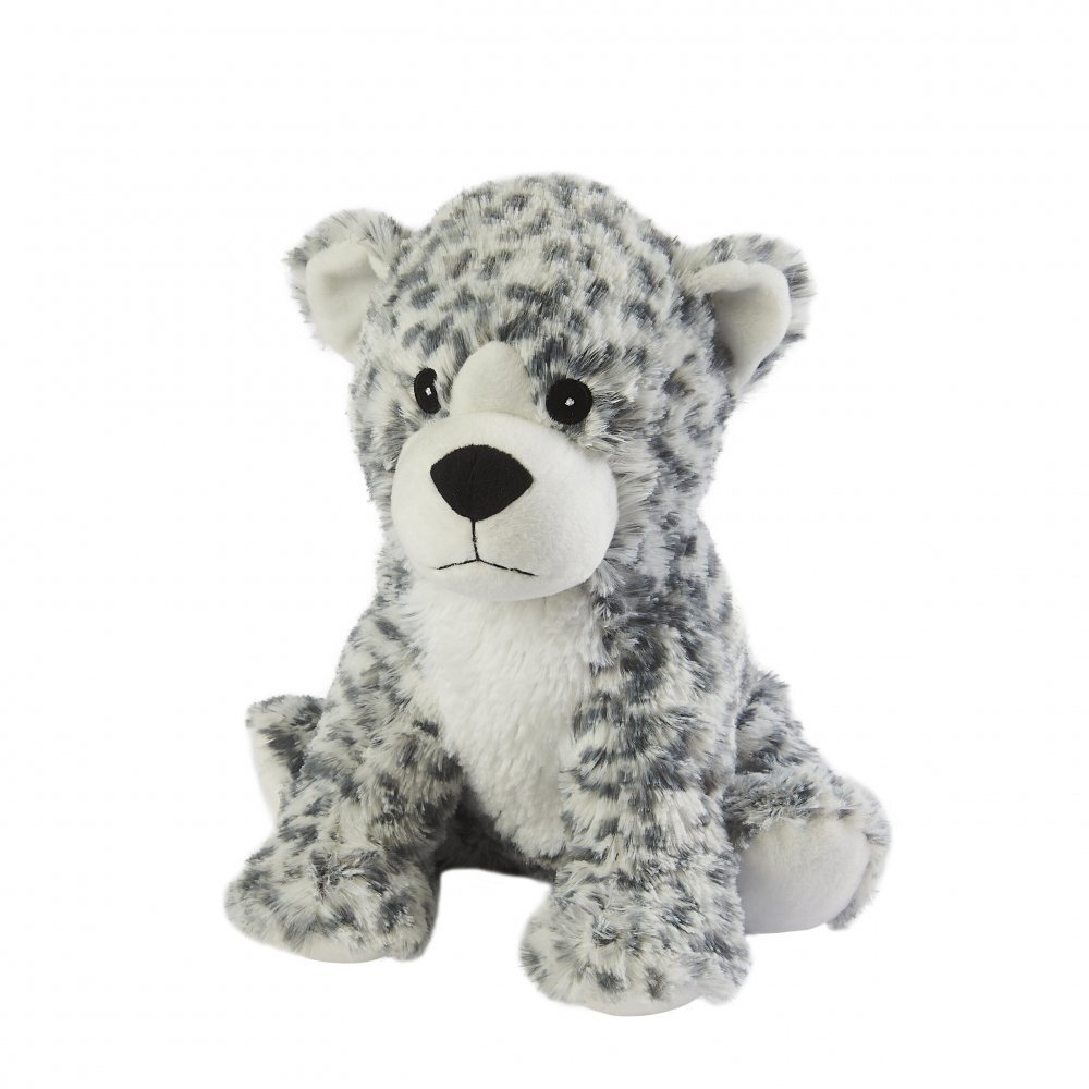 WARMIES Jucarie termica din plus Leopard alb