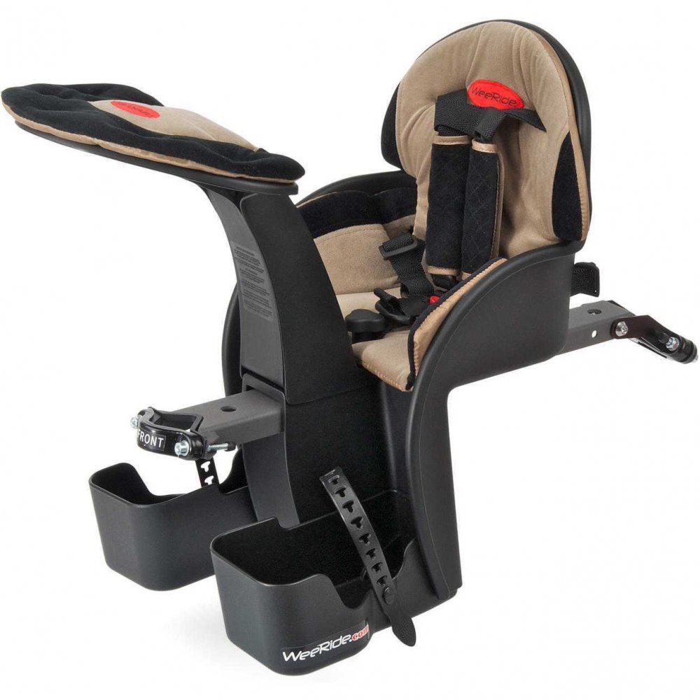 WeeRide Scaun bicicleta copii Deluxe Pozitie montare Centru 15 Kg si Casca Protectie XS 44-48 Penguin WR03SKPG