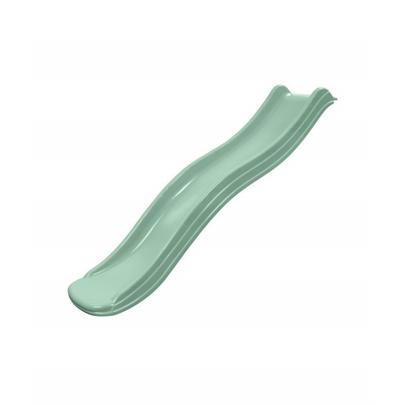 Wendi Toys Casuta de gradina pastel Green Adventure Cottage cu tobogan leagan dublu modul sport si bucatarie
