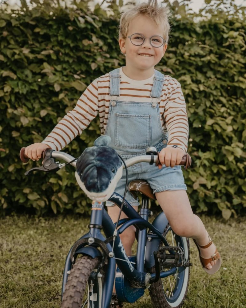 Wild & Soft Accesoriu premium pentru trotineta si bicicleta Wild and Soft Rechin albastru