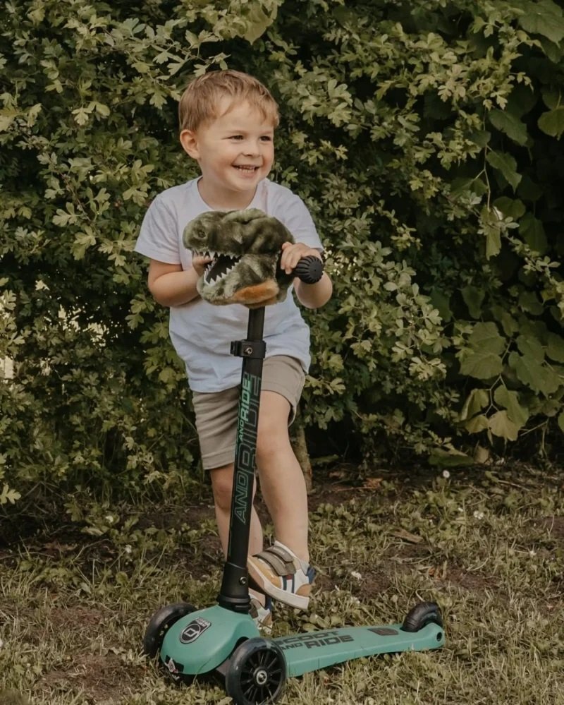 Wild & Soft Accesoriu premium pentru trotineta si bicicleta Wild and Soft T-rex