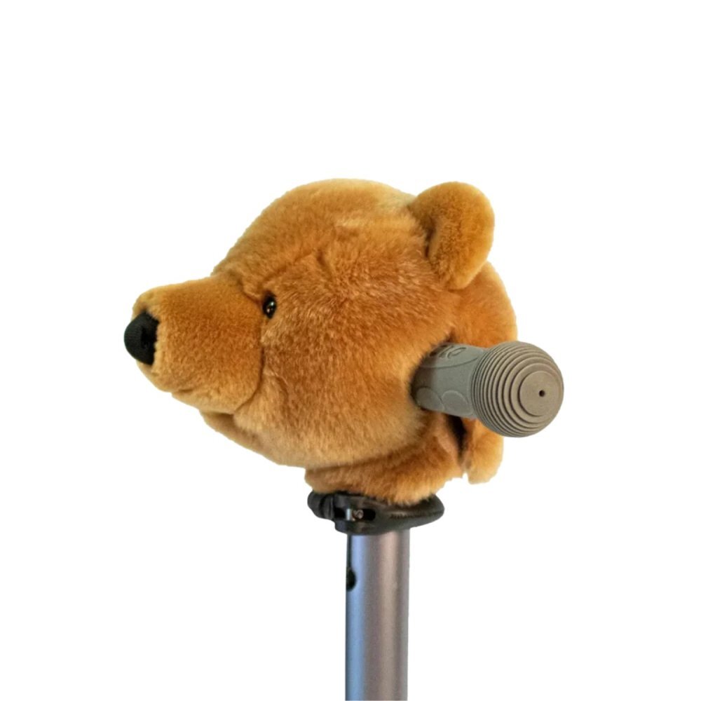 Wild & Soft Accesoriu premium pentru trotineta si bicicleta Wild and Soft Urs maro
