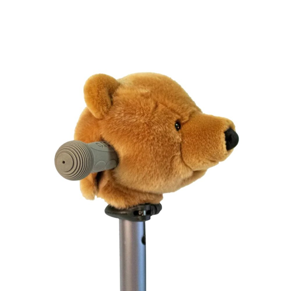 Wild & Soft Accesoriu premium pentru trotineta si bicicleta Wild and Soft Urs maro