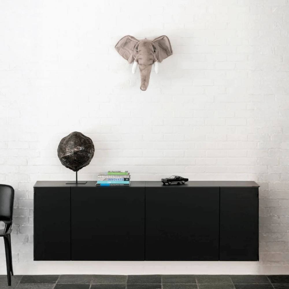 Wild & Soft Decoratiune de perete Wild and Soft cap de elefant George