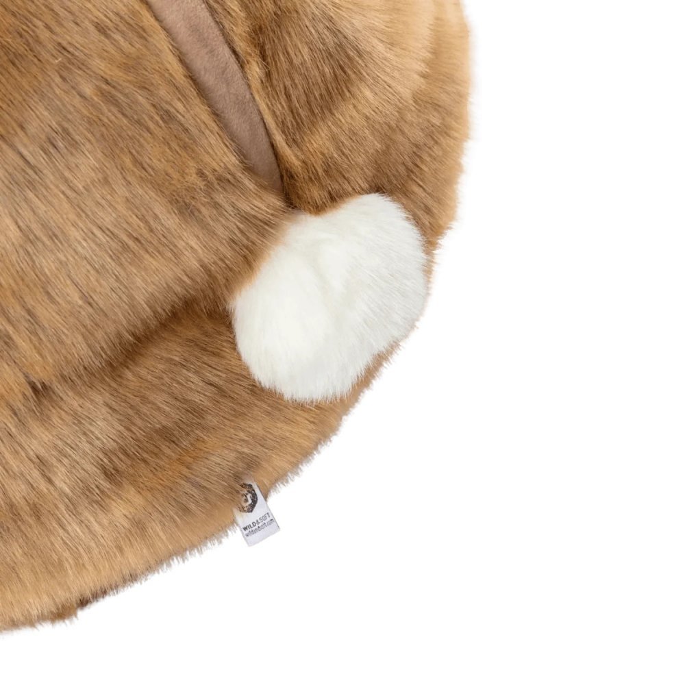Wild & Soft Fotoliu puf pentru copii Wild and Soft iepuras din plus premium