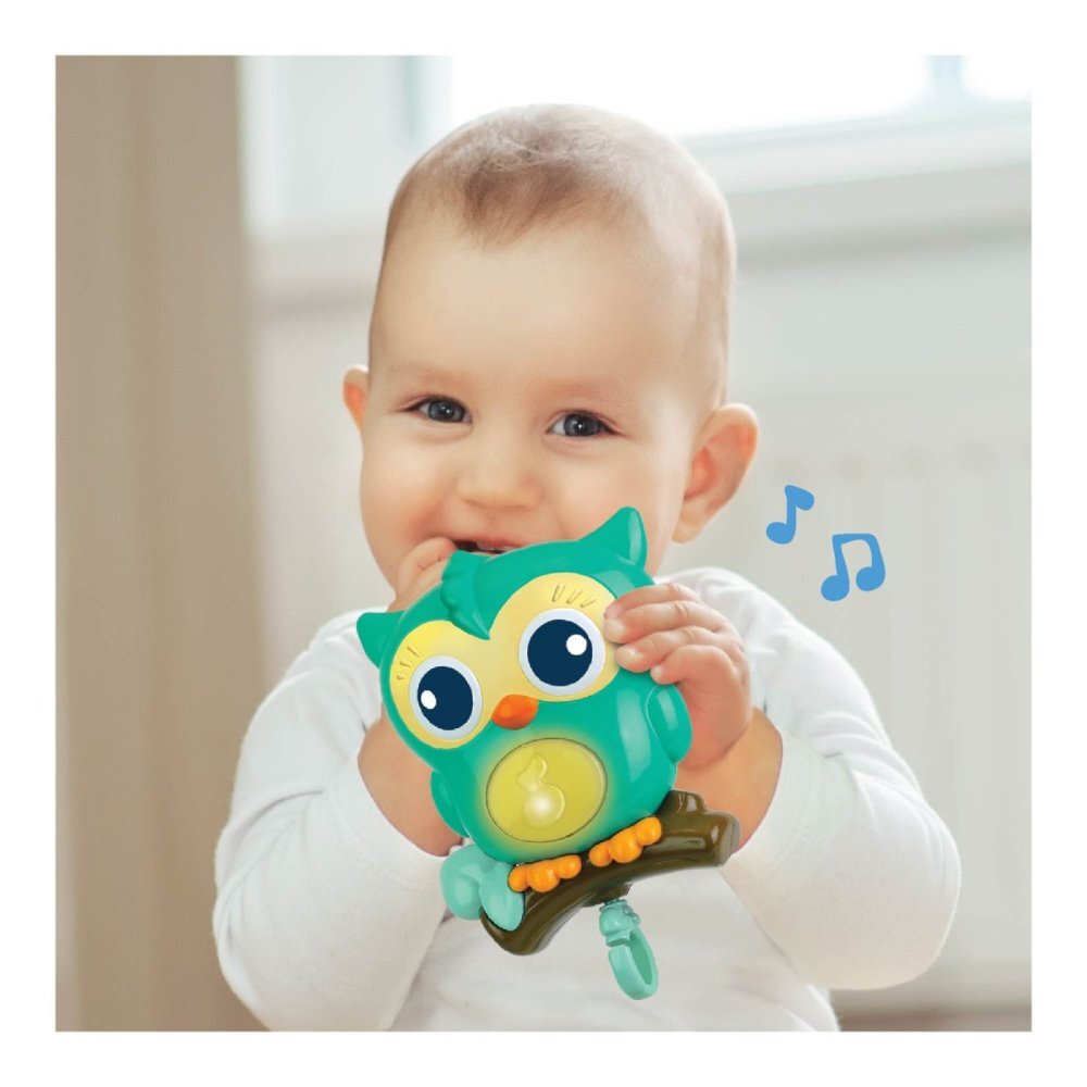 WINFUN Carusel muzical 3 in 1 pentru patut Prietenii padurii
