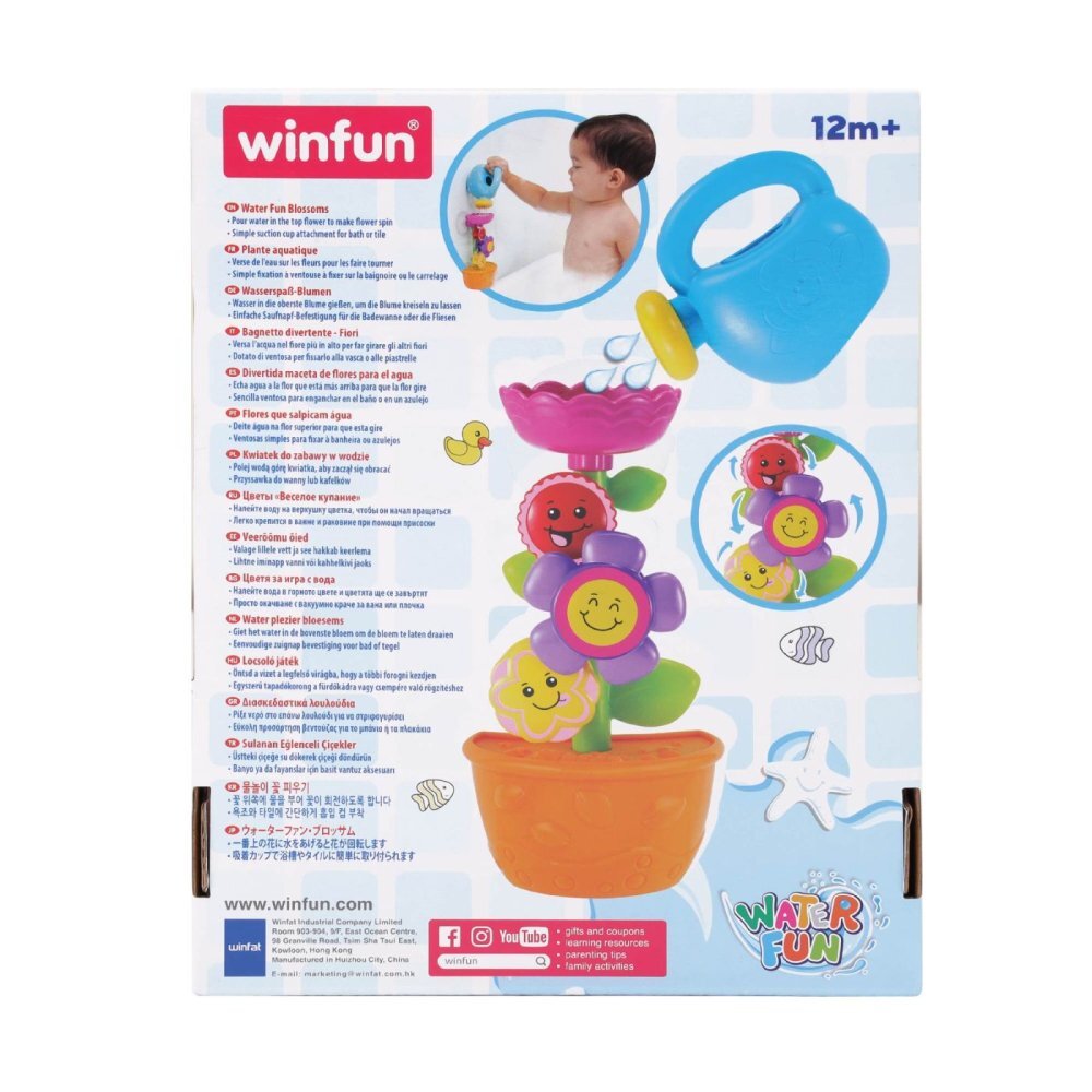 WINFUN Jucarie de baie water fun floare