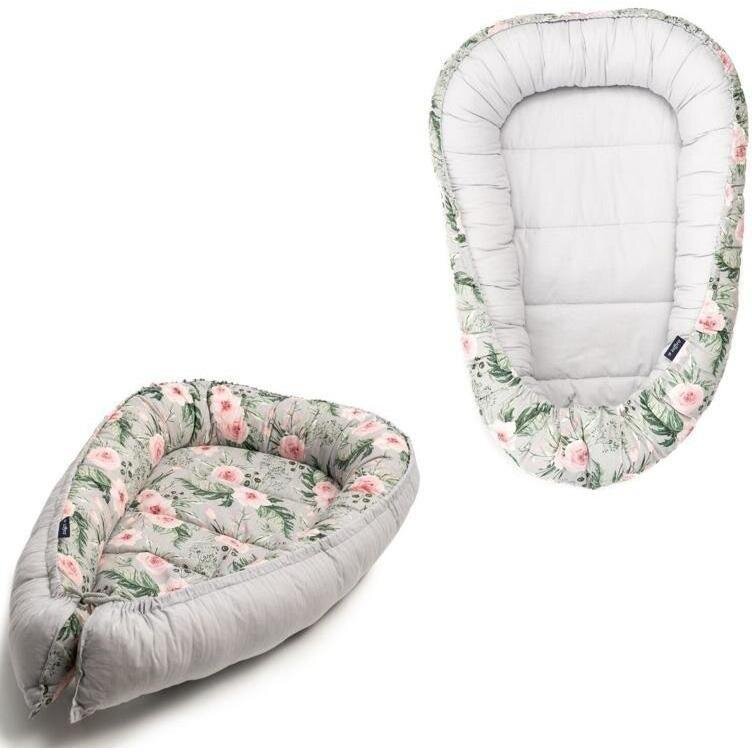 Womar Zaffiro Baby Nest cu 2 fete Flowers