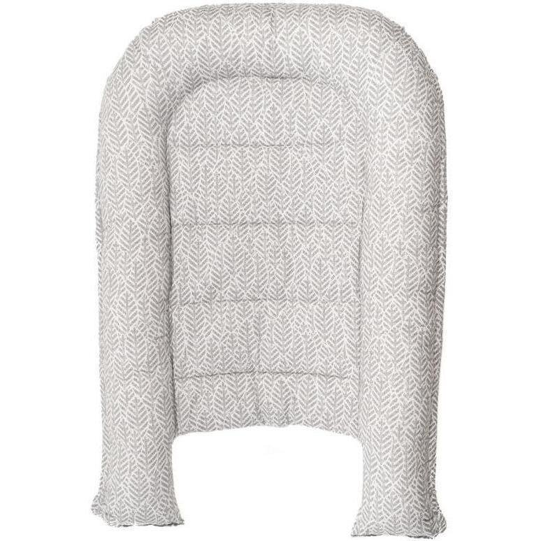 Womar Zaffiro Baby Nest cu 2 fete Grey Leaves