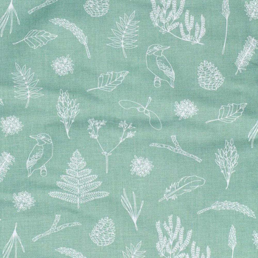 Womar Zaffiro Baby Nest cu 2 fete Mint Birds