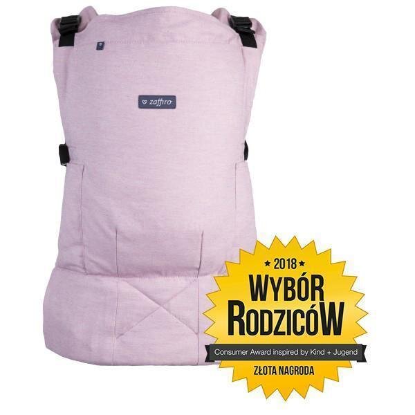 Womar Zaffiro Marsupiu ergonomic ajustabil Smart N26 Melange pink
