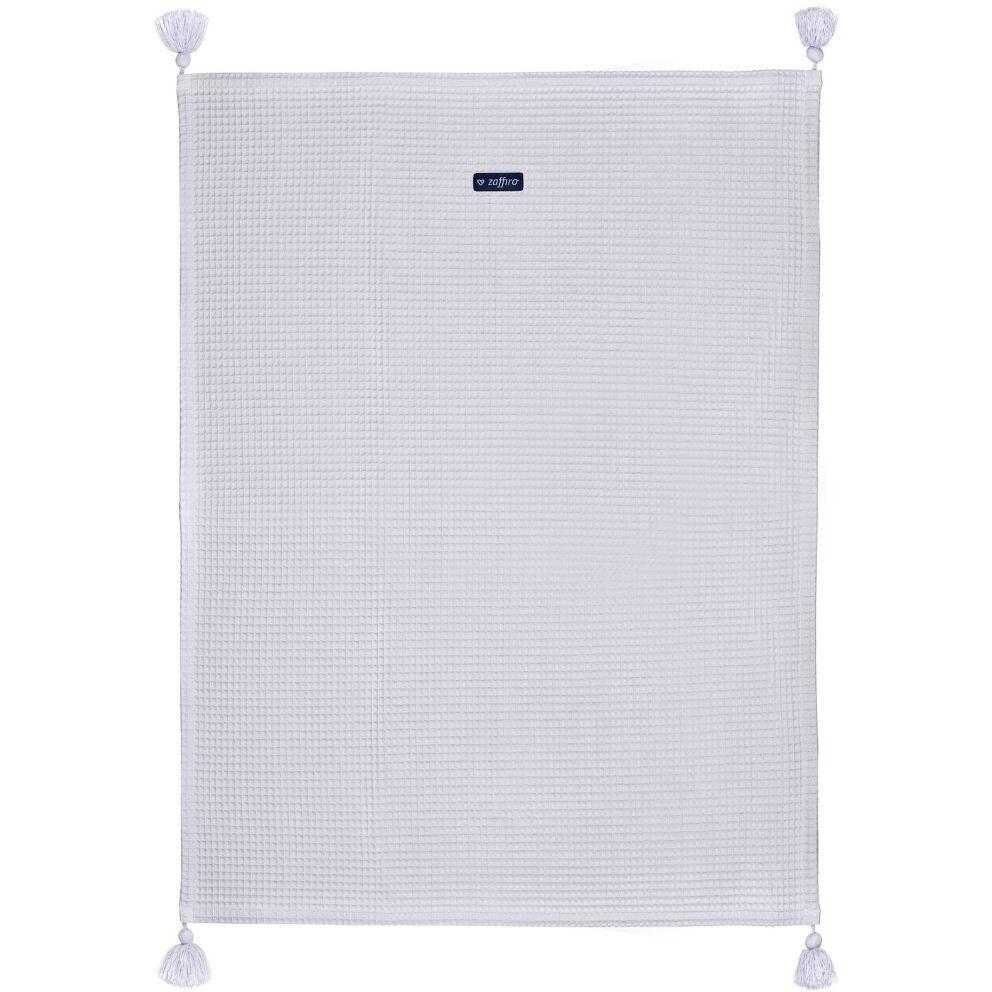 Womar Zaffiro Patura de waffle bumbac 75 x 100 cm gri