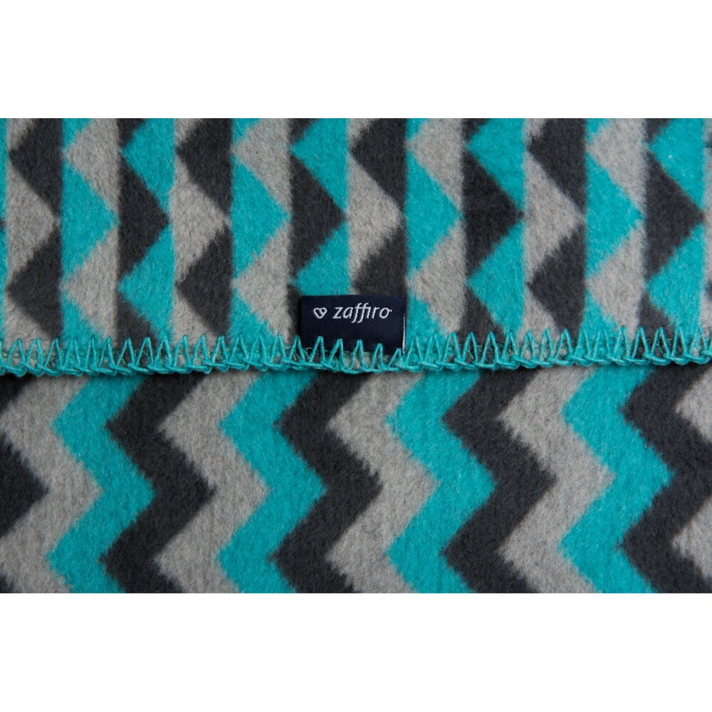 Womar Zaffiro Paturica bebelusi Bumbac Zigzag 75x100 AN-KBZ-01