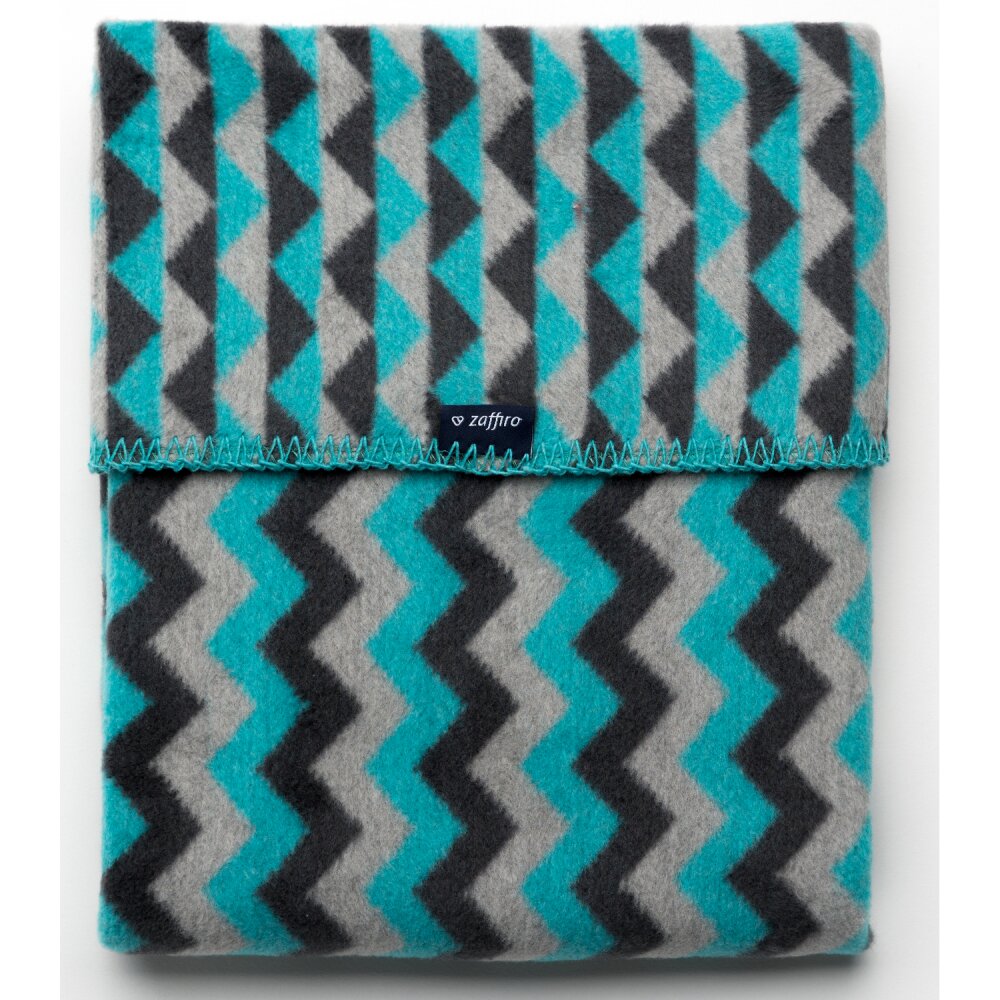 Womar Zaffiro Paturica bebelusi Bumbac Zigzag 75x100 AN-KBZ-01