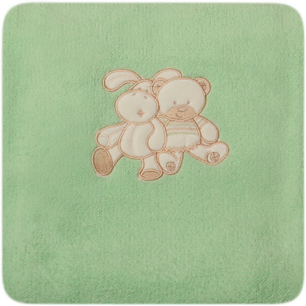 Womar Zaffiro Paturica bebelusi cu Broderie Polar Fleece 90 x 80 cm PT-PF-01