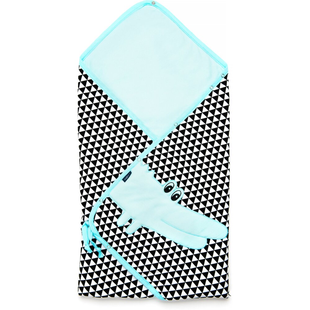 Womar Zaffiro Paturica multifunctionala cu broderie Crocodil AN-OWZF-04CR