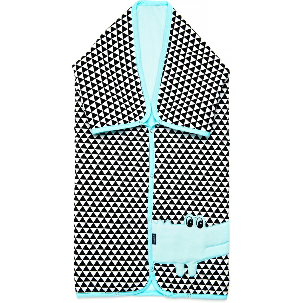 Womar Zaffiro Paturica multifunctionala cu broderie Crocodil AN-OWZF-04CR
