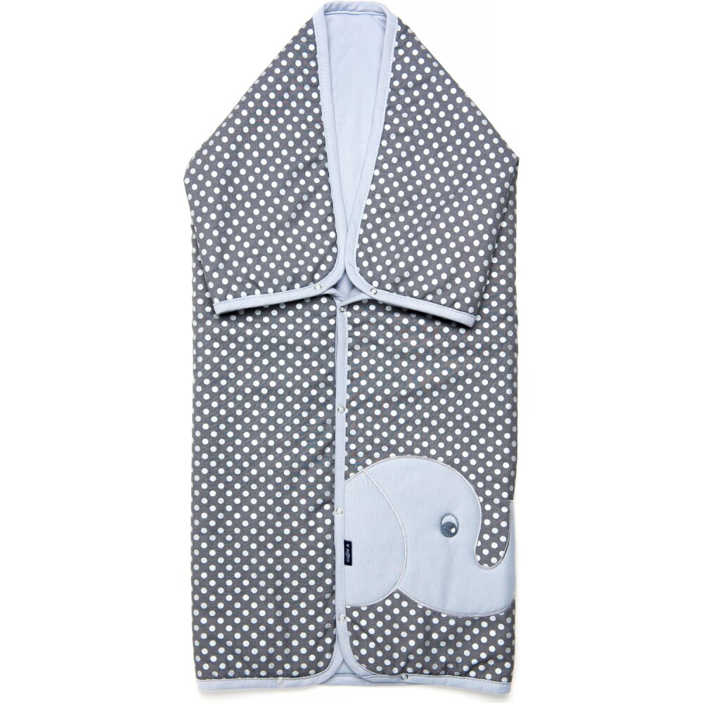 Womar Zaffiro Paturica multifunctionala cu broderie Elefant AN-OWZF-04EL