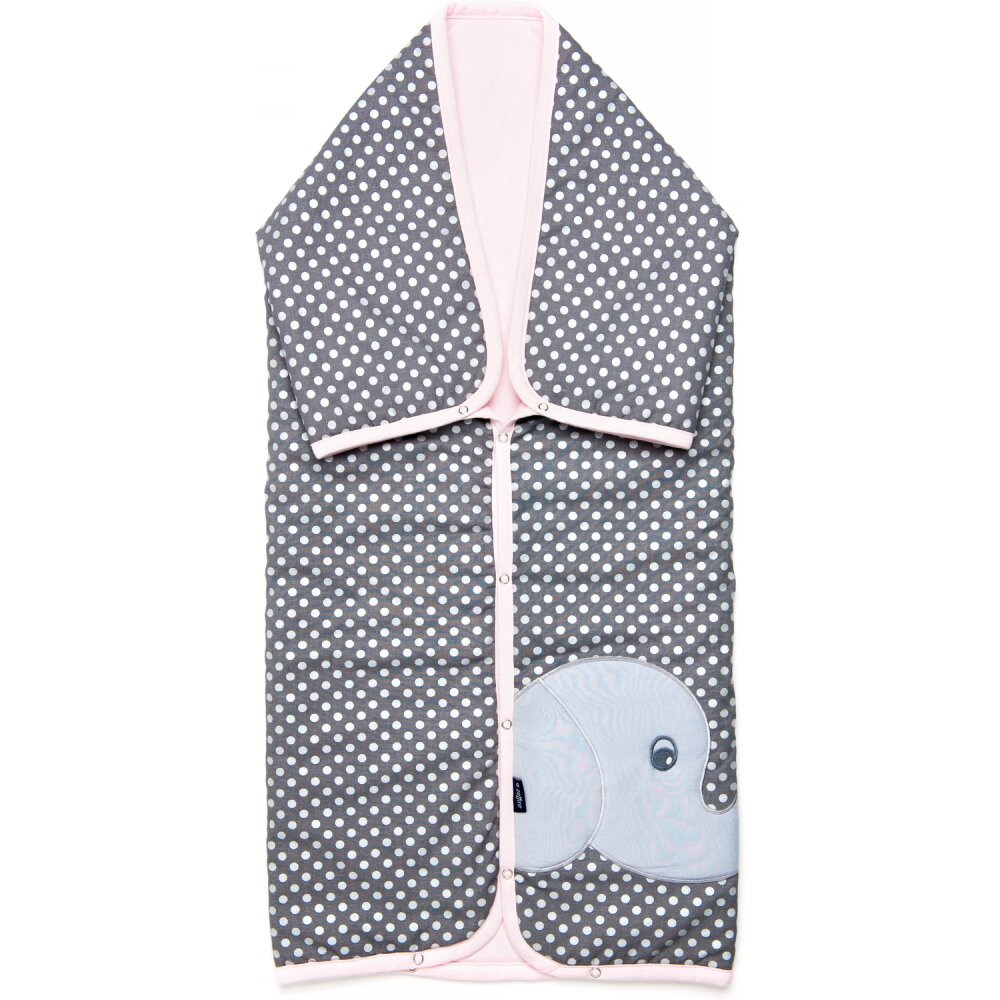 Womar Zaffiro Paturica multifunctionala cu broderie Elefant AN-OWZF-04EL
