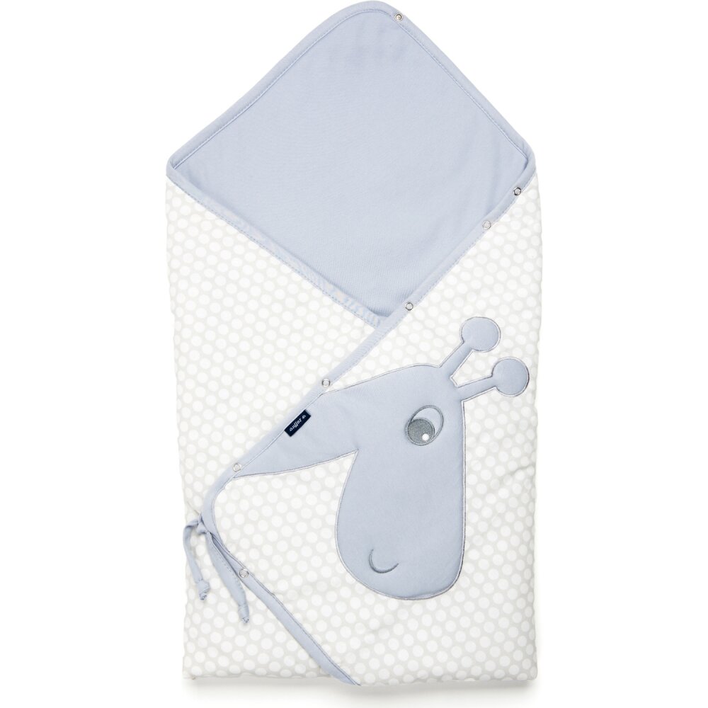 Womar Zaffiro Paturica multifunctionala cu broderie Girafa AN-OWZF-04GR
