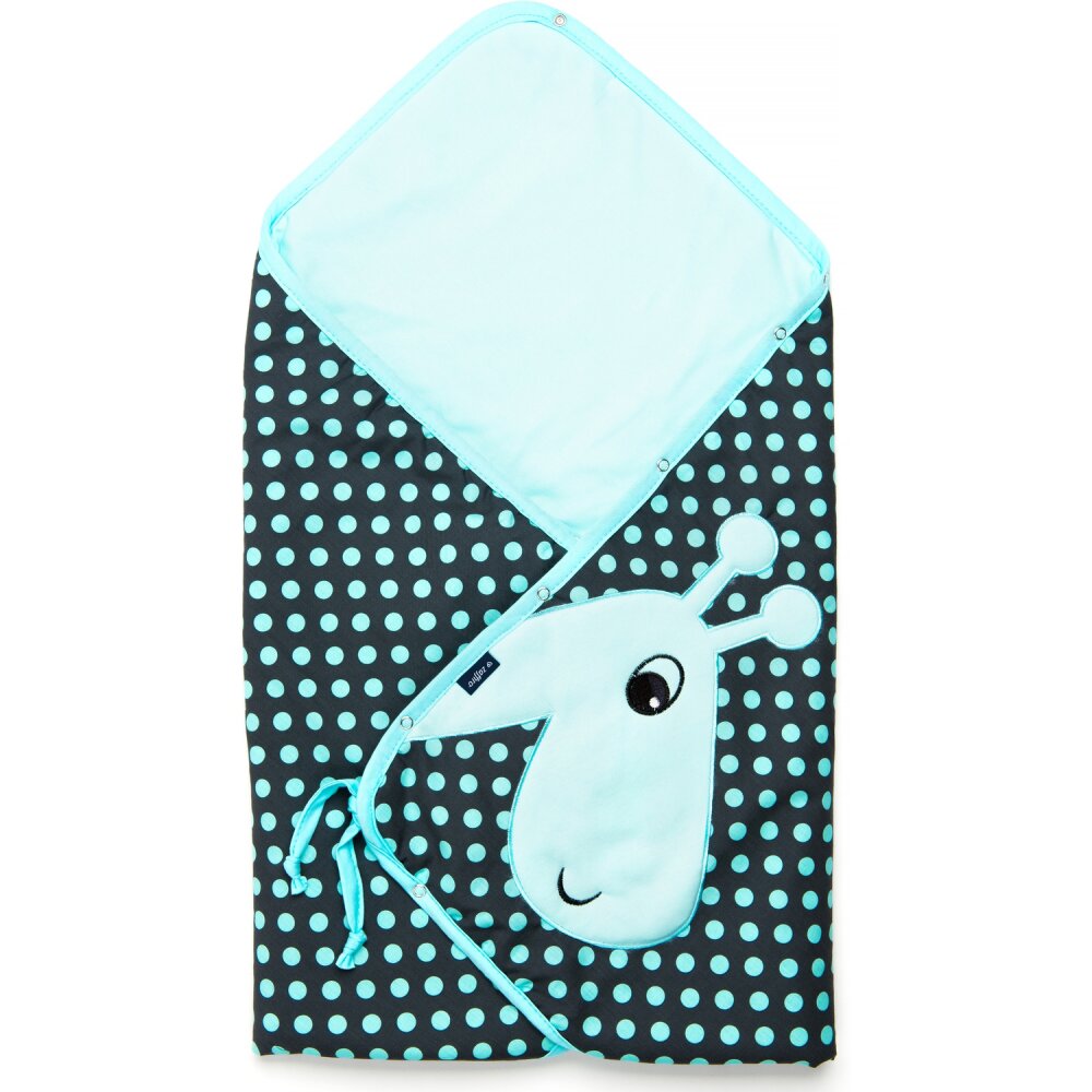 Womar Zaffiro Paturica multifunctionala cu broderie Girafa AN-OWZF-04GR