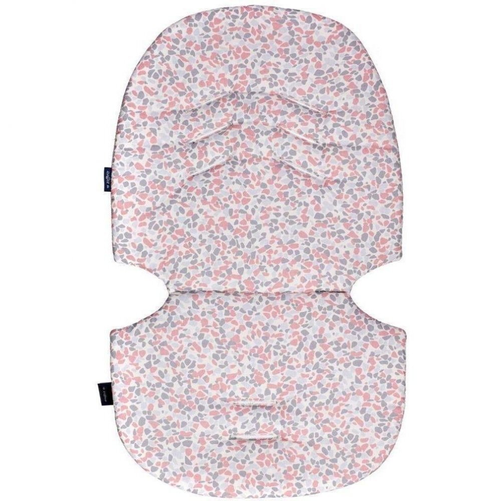 Womar Zaffiro Perna pentru carucior N3 Bumbac Waffle Pink Stones