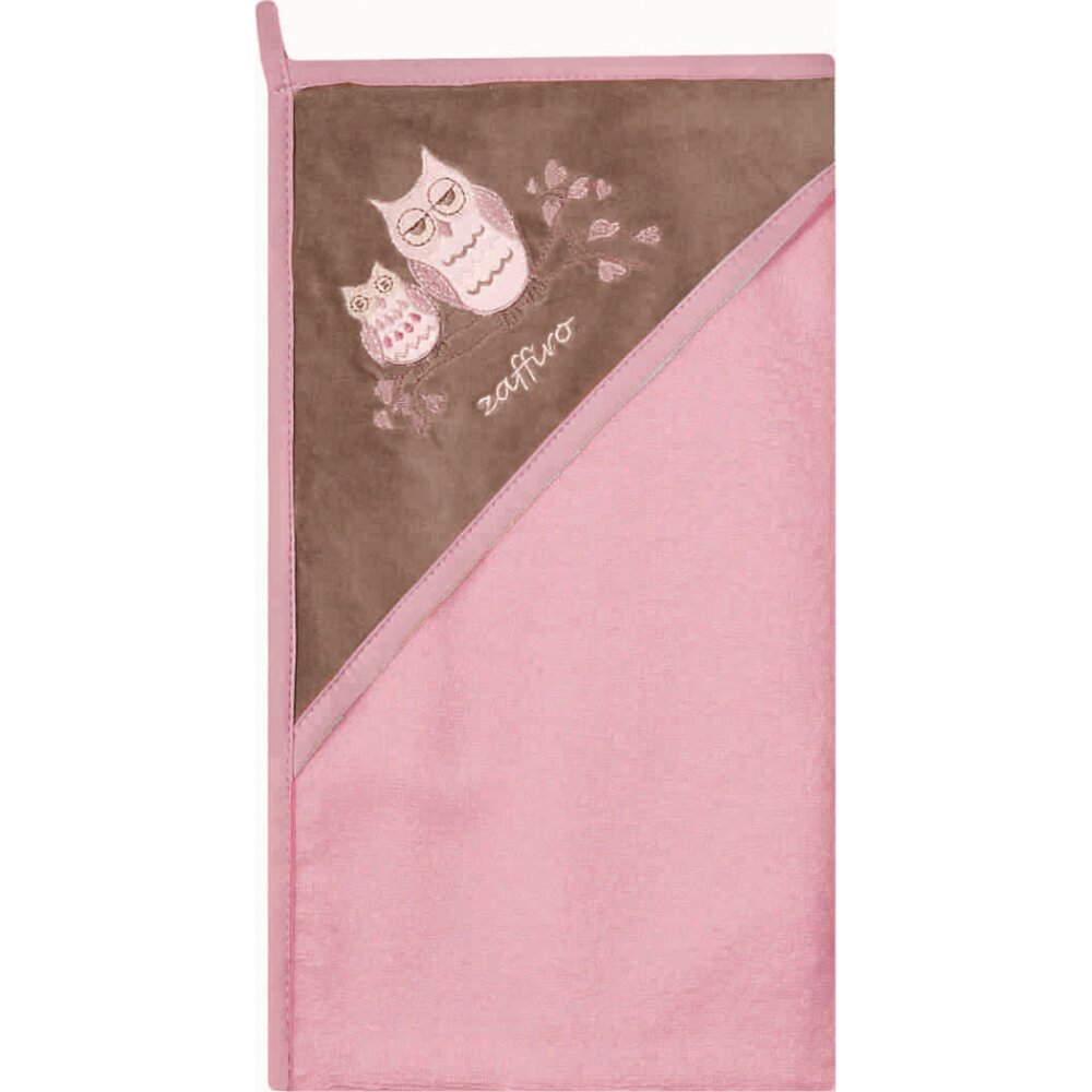 Womar Zaffiro Prosop de baie cu gluga imprimeu velur 100 x 100 cm AN-OW-01-10