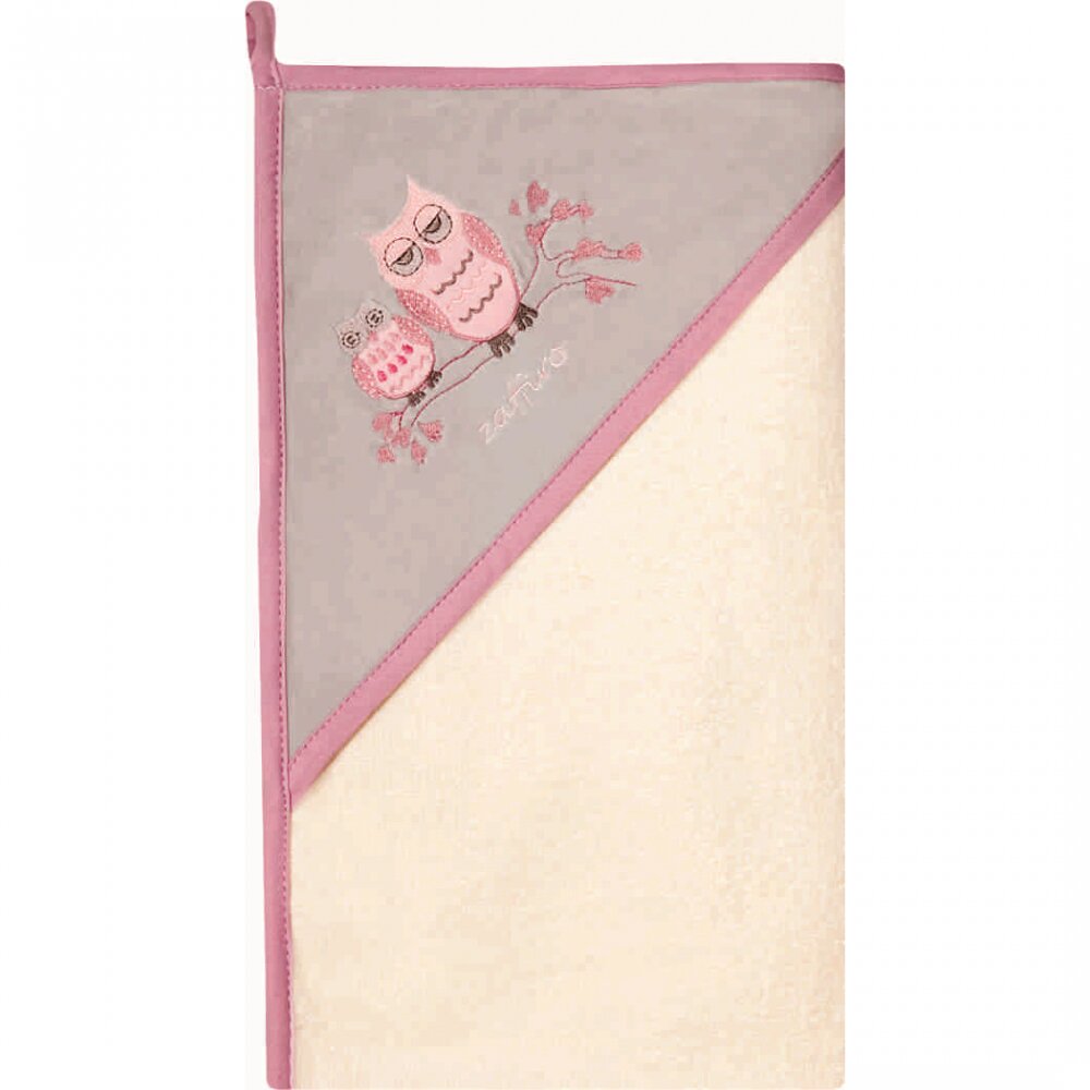 Womar Zaffiro Prosop de baie cu gluga imprimeu velur 100 x 100 cm AN-OW-01-10