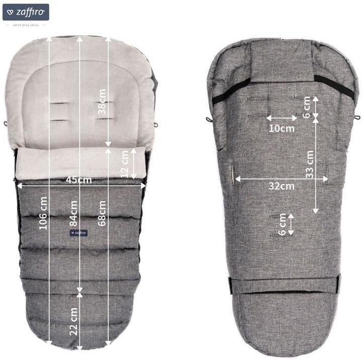 Womar Zaffiro Sac de iarna iGrow Plus 3Z-SW-20MP Gri