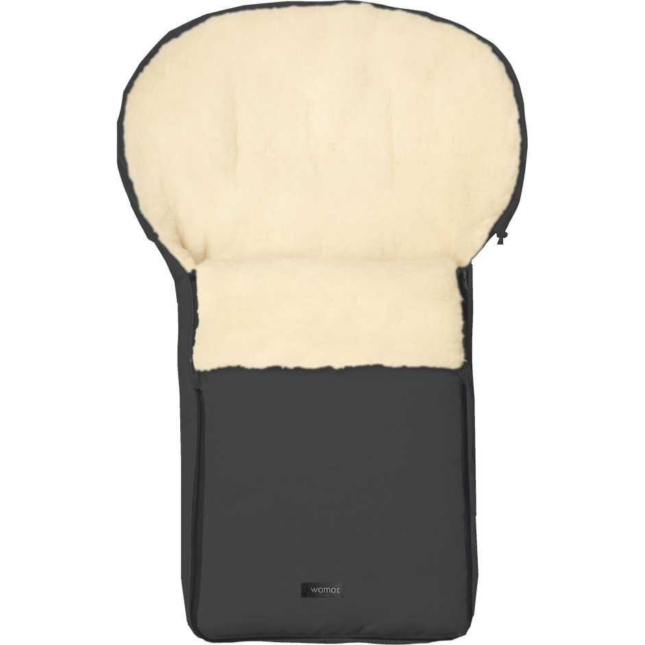 Womar Zaffiro Sac de iarna pentru carucior Classic N6 din lana gri inchis