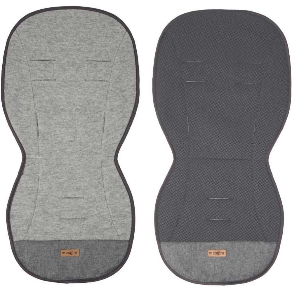 Womar Zaffiro Salteluta pentru carucior 85 cm lana fiarta si plasa AIR gri