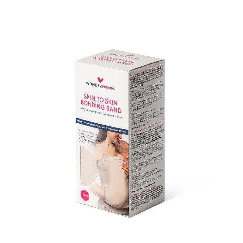 Wondermom Banda textila pentru contact skin to skin bej