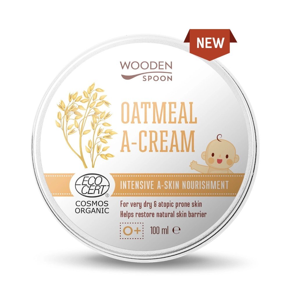 Wooden Spoon Crema calmanta cu ovaz coloidal pentru copii si bebelusi 100ml