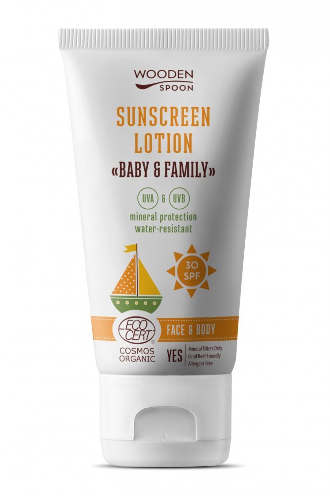 Wooden Spoon Lotiune protectie solara SPF 30 bio 150ml