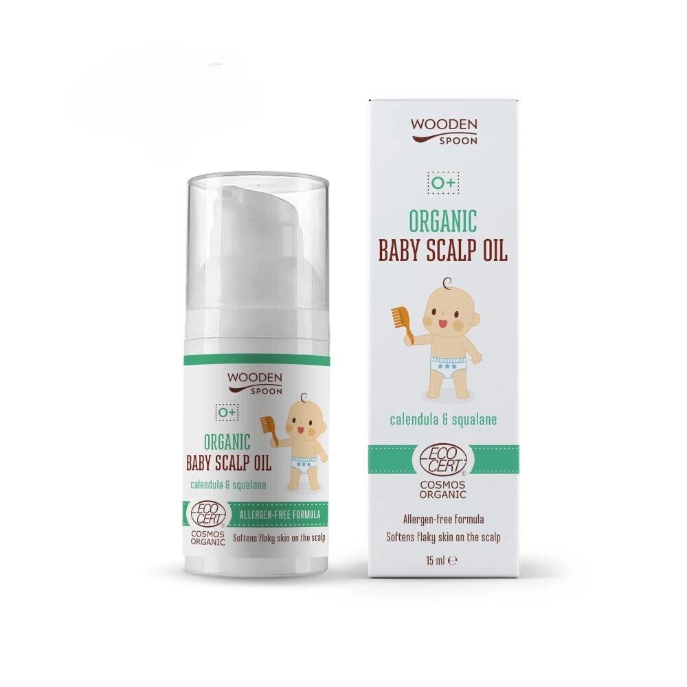 Wooden Spoon Ulei pentru scalpul bebelusilor bio15ml