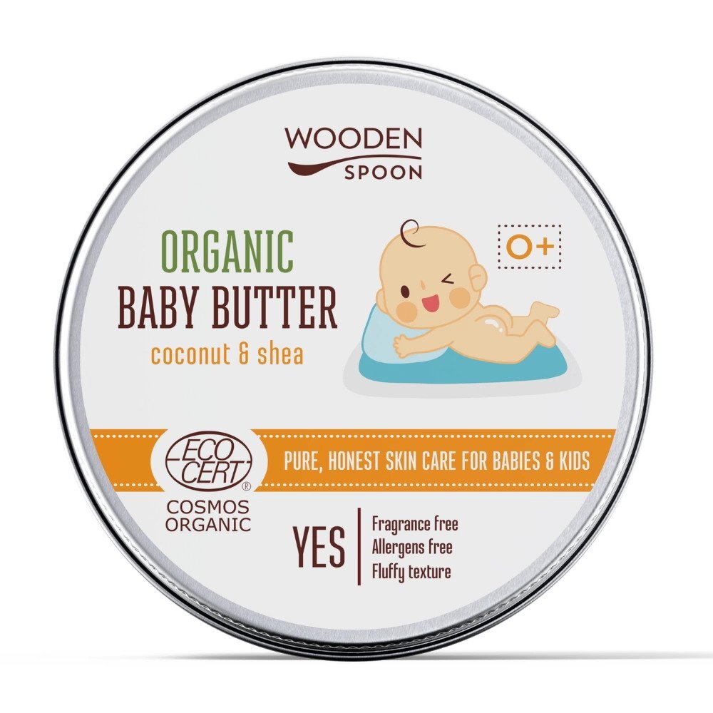 Wooden Spoon Unt de corp pentru bebelusi bio 100ml