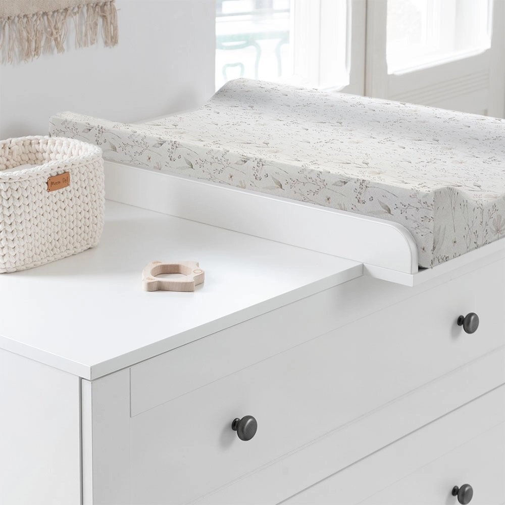 Woodies Safe Dreams Saltea din spuma pentru masa de infasat din lemn Boho Dark by Woo 72 x 47 x 9 cm